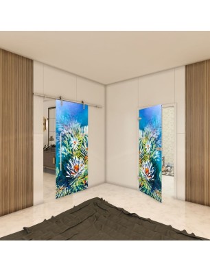 Ganzglastür - Fotoprint Model 305 für ein modernes Zuhause