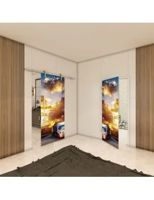 Ganzglastür - Fotoprint Model 328 für ein modernes Zuhause