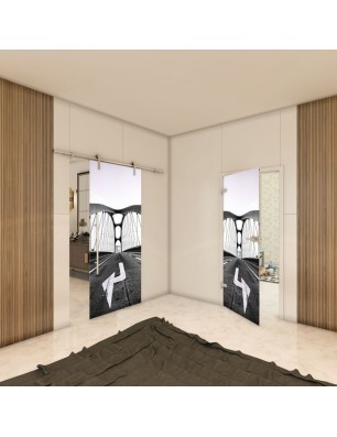 Ganzglastür - Fotoprint Model 330 für ein modernes Zuhause