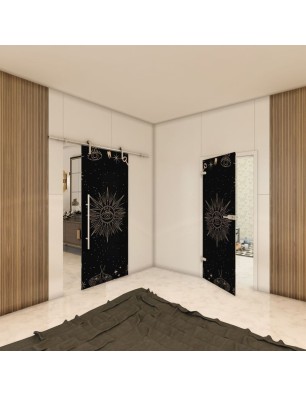Ganzglastür - Fotoprint Model 344 für ein modernes Zuhause