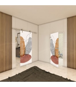 Ganzglastür - Fotoprint Model 346 für ein modernes Zuhause