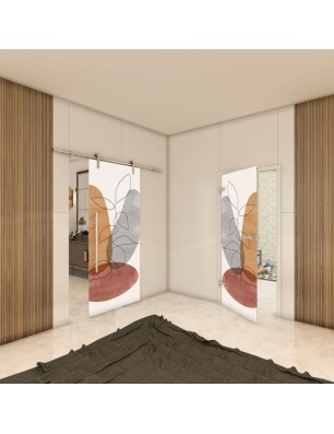 Ganzglastür - Fotoprint Model 346 für ein modernes Zuhause
