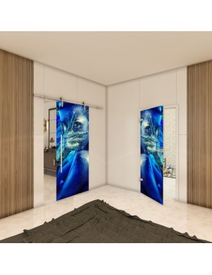 Ganzglastür - Fotoprint Model 351 für ein modernes Zuhause