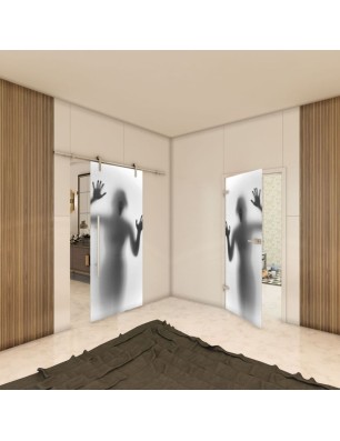 Ganzglastür - Fotoprint Model 355 für ein modernes Zuhause