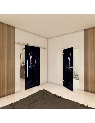Ganzglastür - Fotoprint Model 358 für ein modernes Zuhause