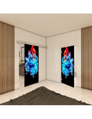 Pendeltür - Fotoprint Model 3 für ein modernes Zuhause