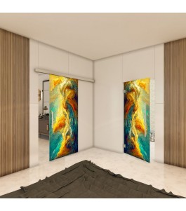 Pendeltür - Fotoprint Model 9 für ein modernes Zuhause