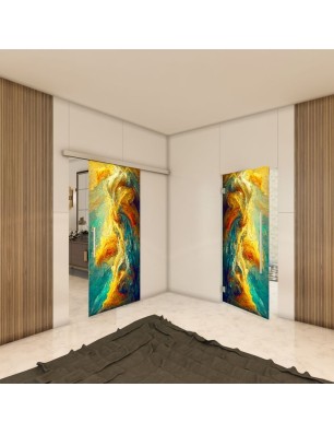 Pendeltür - Fotoprint Model 9 für ein modernes Zuhause