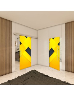 Pendeltür - Fotoprint Model 15 für ein modernes Zuhause