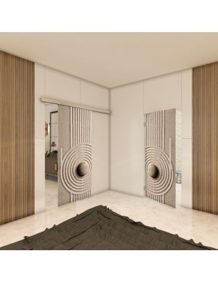 Pendeltür - Fotoprint Model 39 für ein modernes Zuhause