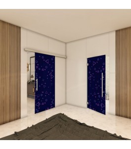Pendeltür - Fotoprint Model 82 für ein modernes Zuhause
