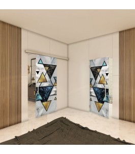Pendeltür - Fotoprint Model 97 für ein modernes Zuhause