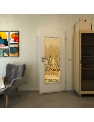 Lichtausschnitt - Fineprint Model 023 Gold auf Klarglas