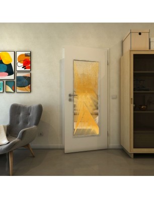Lichtausschnitt - Fineprint Model 026 Gold auf Klarglas