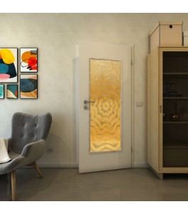 Lichtausschnitt - Fineprint Model 064 Gold auf Klarglas