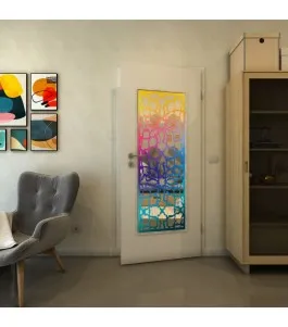 Lichtausschnitt - Fineprint Model 150 Verlauf auf Klarglas