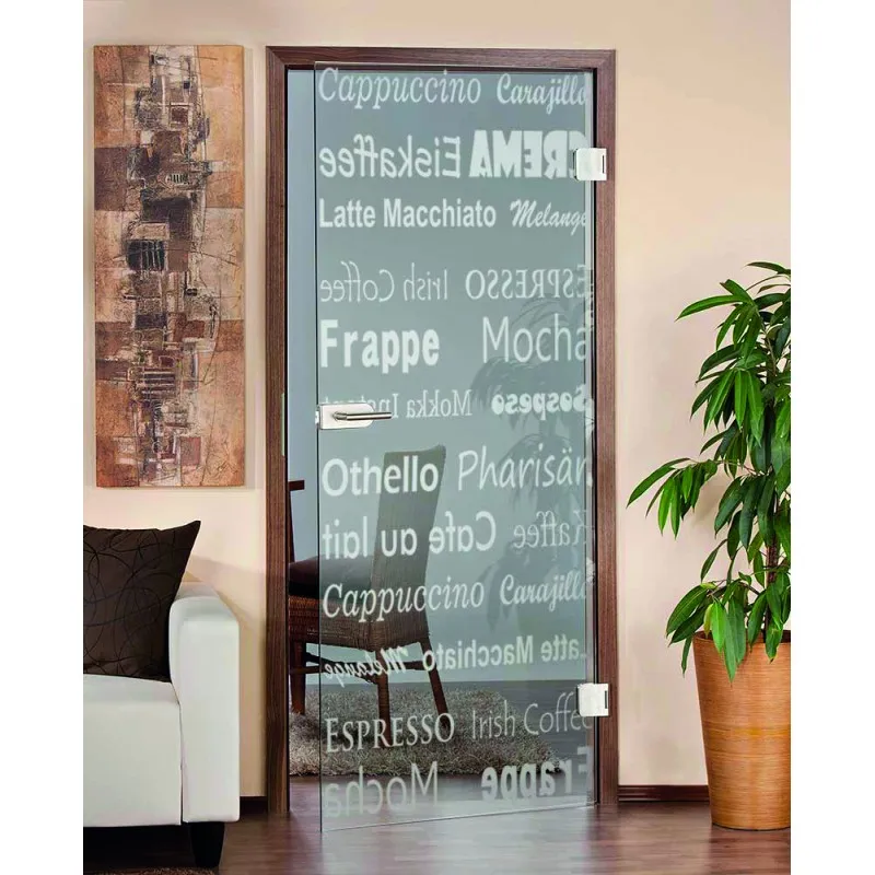 Ganzglastür Kaffee Ganzglastür Kaffee