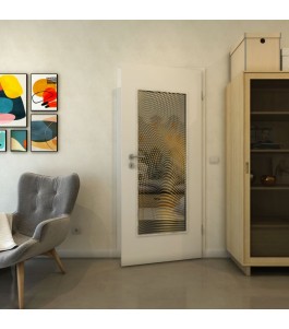 Lichtausschnitt - Fineprint Model 027 Gold auf Grauglas