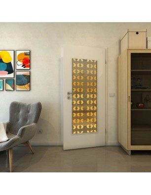 Lichtausschnitt - Fineprint Model 053 Gold auf Grauglas
