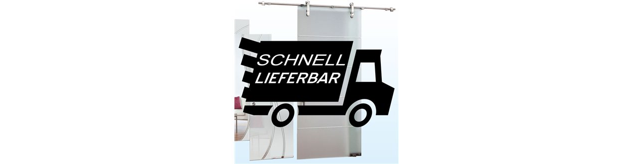 Glasschiebetüren sofort lieferbar – Schnell & zuverlässig