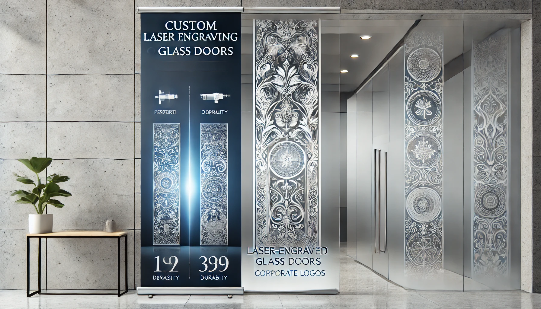 Individuelle Glasgravur