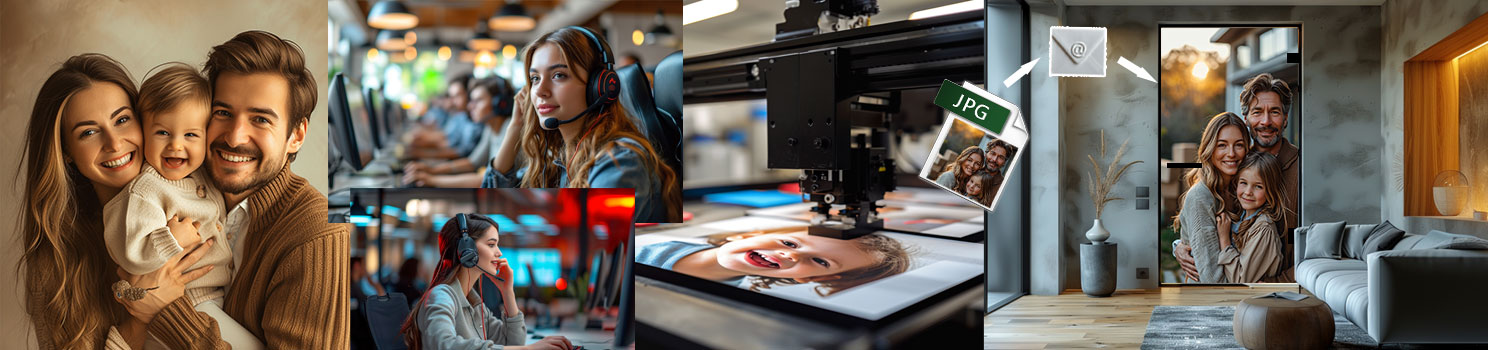 Individuelle Lasergravur für Glastüren & Schiebetüren