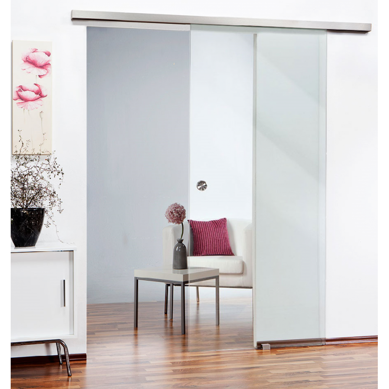 Einstiegsmotiv: Glasschiebetüren SLIM-LINE Klar