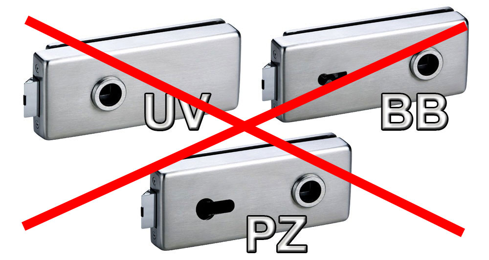 ohne Glastürbeschlag