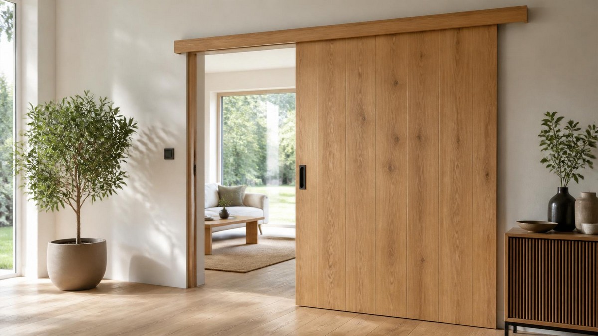 Reinigung & Pflege für Holzschiebetüren