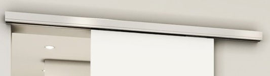 Holzschiebetür mit Slim-Line Beschlagsystem