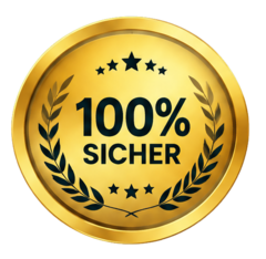 100 Prozent sicher