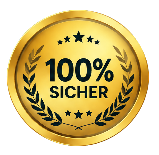 100 Prozent sicher