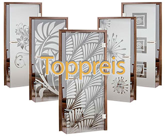 Toppreis-Glastüren